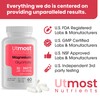 Magnesium Glycinate Supplement - Just 1 Capsule=175 MG of Absorbable