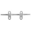 X AUTOHAUX 2pcs 6 Inch Stainless Steel Flagpole Cleat Hook