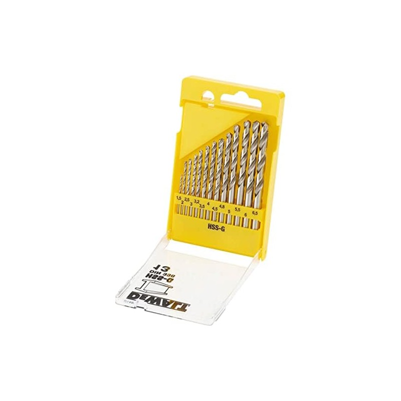 DeWalt DT5922-QZ High Speed Steel-G Metal Drill Bit Set DIN