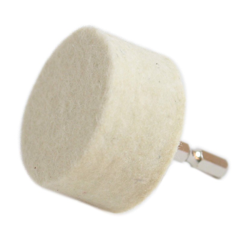 iHelp IH-768 Hex Shaft Felt Wheel, 2.0 inches (50 mm)