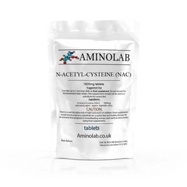 Aminolab - NAC N Acetyl L Cysteine High Strength 1600mg 240 Tablets