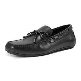 Rockport Men's Taya Moccasin, Black Leather, 11 Wide