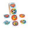 Soccer Stickers (100 per roll) Assorted Designs