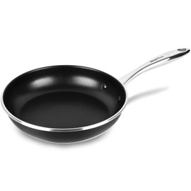 Magefesa Prisma 7.9-Inch Frying Pan, 18/10 Stainless Steel, Triple-Layer Nonstick, Works on All Stovetops Including Induction, Oven Safe to 392°F, Dishwasher Safe, Durable Skillet