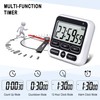 KTKUDY Digital Kitchen Timer with Mute/Loud Alarm Switch ON/Off Switch,