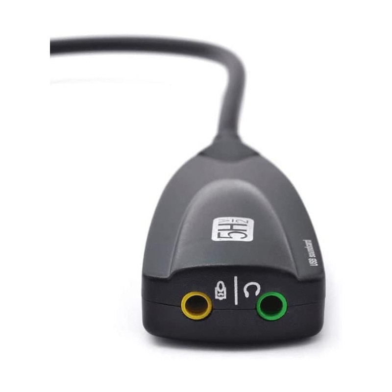 USB 2.0 External Audio Adapter, 7.1 Stereo Sound Card Dynamic