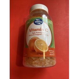 Welby VITAMIN C DELICIOUS ORANGE 🍊 GUMMIES / 164 Count  / Welby