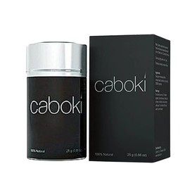 Fibras Naturales Capilares Caboki Disimular Calvicie Mejora Apariencia Sustitituto de Cabello Tratamiento Diferentes Tonos Colores Abundante Pelo (Black)