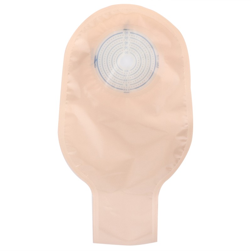 10pcs Disposable Colostomy Bag Soft Skin Friendly Ostomy Bag Pouch