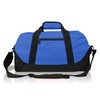 Dalix 18'' Two Tone Duffle Bag in Royal Blue Medium