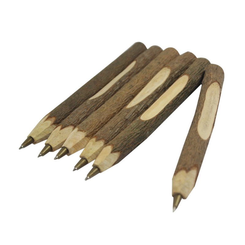 Sipliv Handmade Wooden Ballpoint Pen Creative Original Ecological Wood Pen