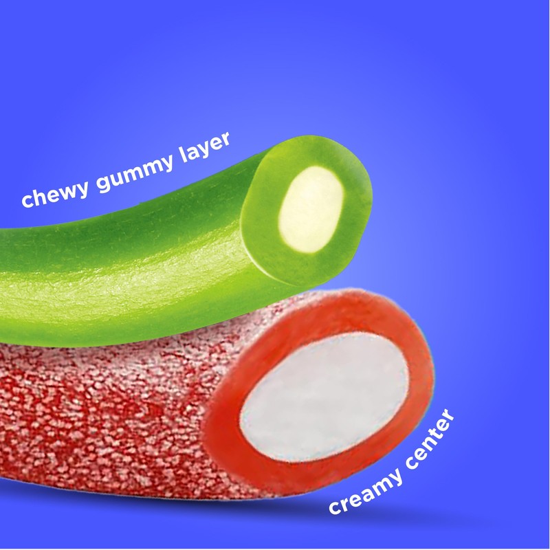 Pencil Bites Gummy Candy - 2 Pound Bulk Pack -