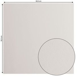 Vaessen Creative Florence Cardstock Paper Beige 216gsm Square 12" x 12" 20 Pack Smooth Paper for Scrapbooking, Card Making, Die Cutting and Other Paper Crafts