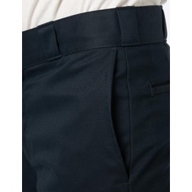 Dickies Men's Skinny-Straight Double Knee Work Pant, Dark Navy v1, 40W x 30L