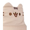 Pusheen Cat Girl Beige Bucket Hat | Novelty Face Design