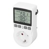 Temperature Control Socket LCD Display ABS Housing Electronic Thermostat Controller