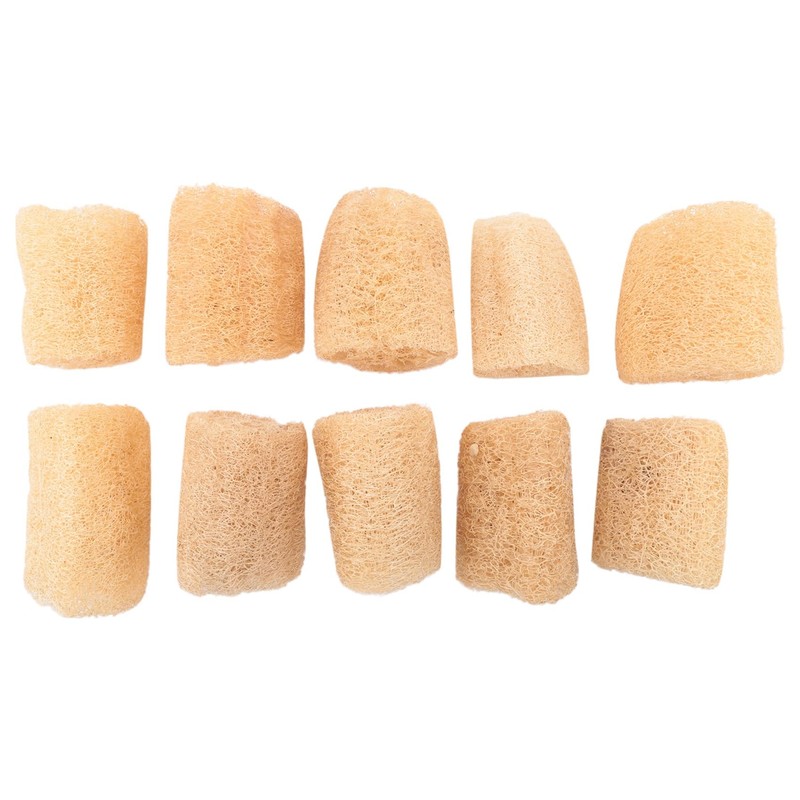 Esponja Luffa Natural, Multusos para baño y Cocina, Exfoliante