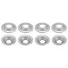 sourcing map 8 Pcs M10 Arbor Washer, 2x32mm 304 Stainless
