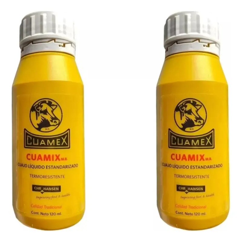 2 Pzas Cuajo Cuamex 120 Ml.