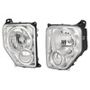 HECASA Pair Headlights Compatible with 2008-2012 Jeep Liberty Replacement for