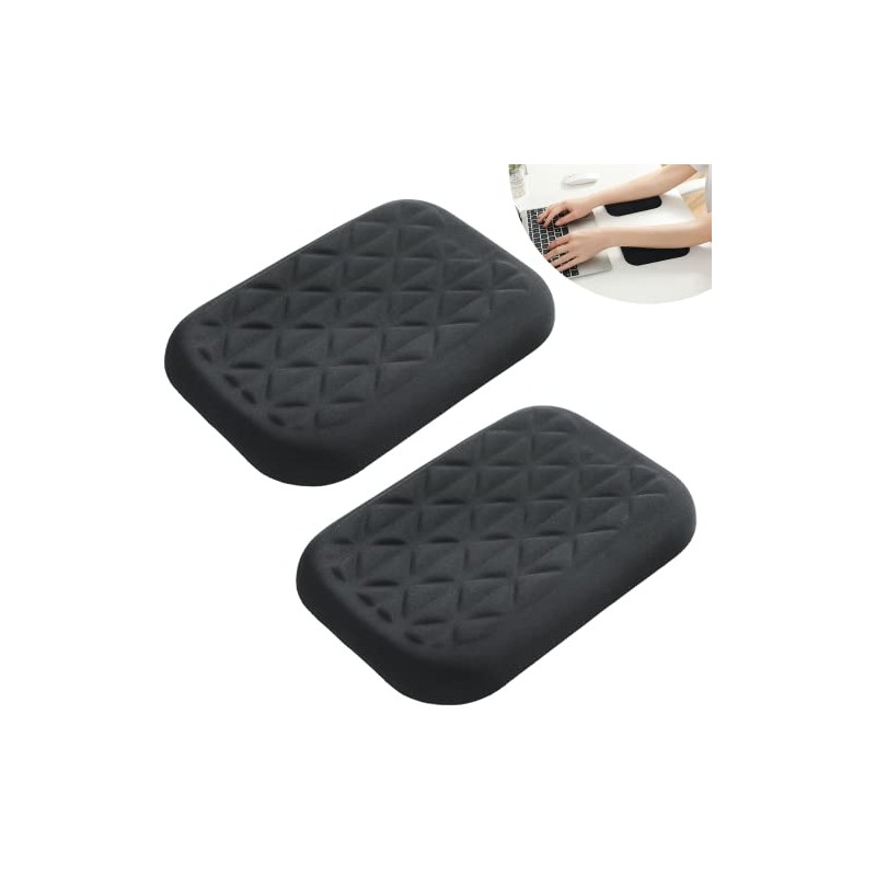LargeLeaf - Almohadilla ergonómica para muñeca y codo para computadora