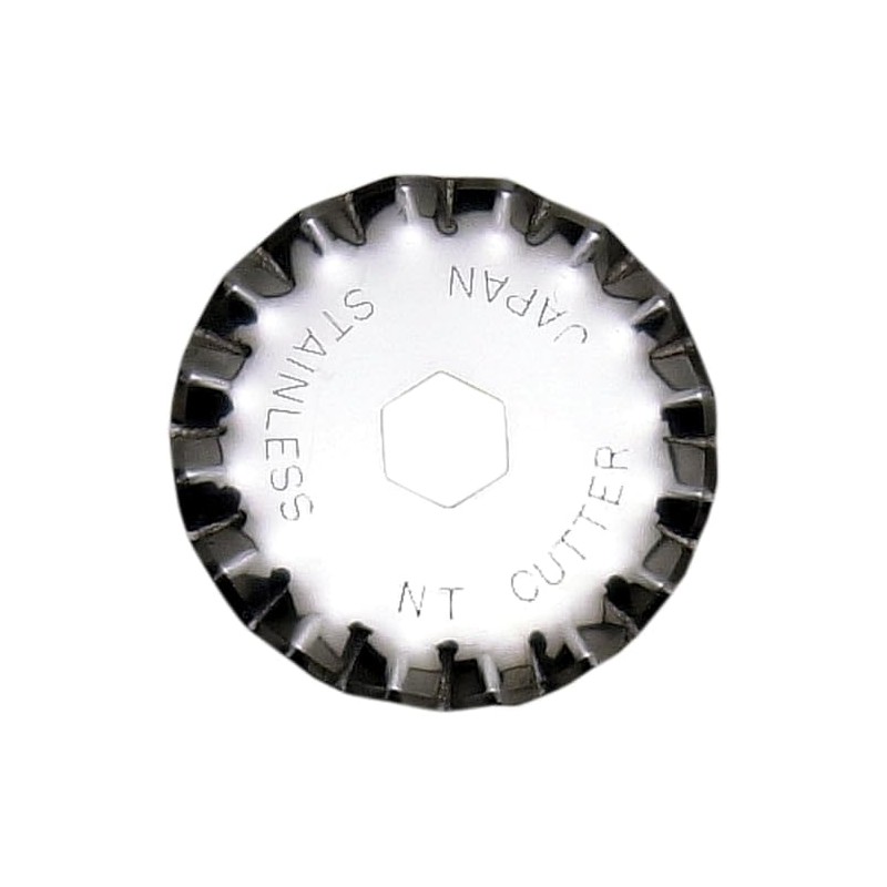 NT Cutter 28mm Rotary Wave Blades for Rotary Cutter and