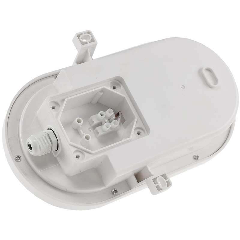 LED Oval Feuchtraumleuchte warmweiß 230V/12W 960lm