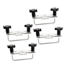 LST Mounting Kit Set Roof Rack U-Bracket 80 mm Roof Box Attachment Metal Support