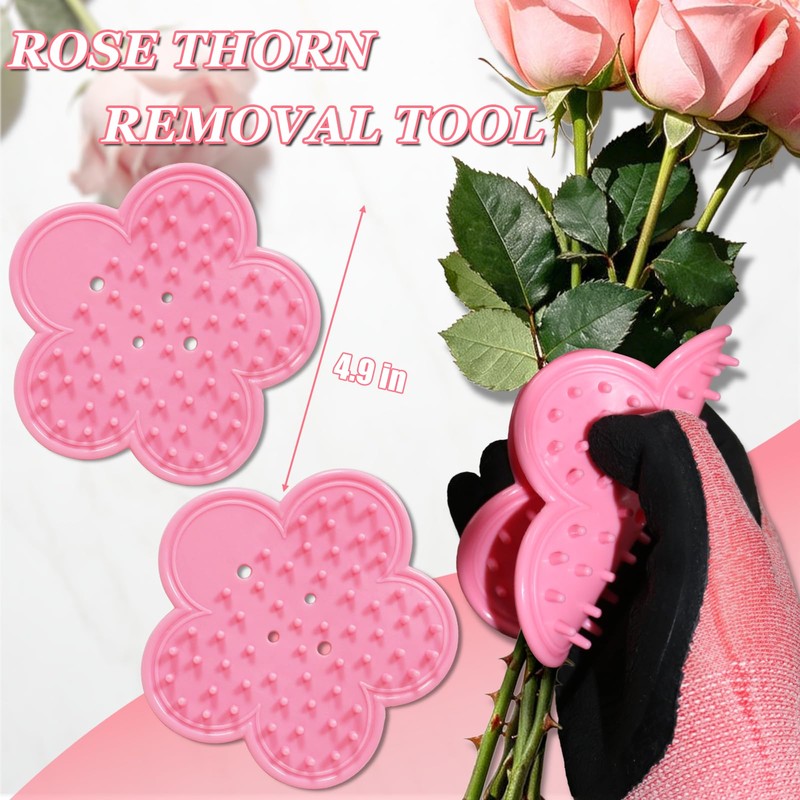 Rose Thorn Stripper Tool, Thorn Remover for Roses, Professional Flower
