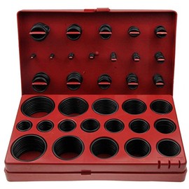 O-ring assortment, 419 pieces. Div. Sizes for workshops and DIY enthusiasts from ø 3 to ø 50 mm (A51419)
