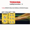 TOSHIBA CR1632 3V Lithium Coin Cell Child Resistant Blister Package