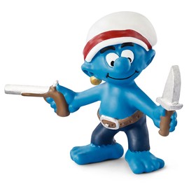 Schleich Buccaneer Smurf