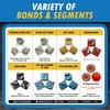 Diamond Concrete Grinding Discs for Husqvarna Redi-Lock, Medium Bond, Set