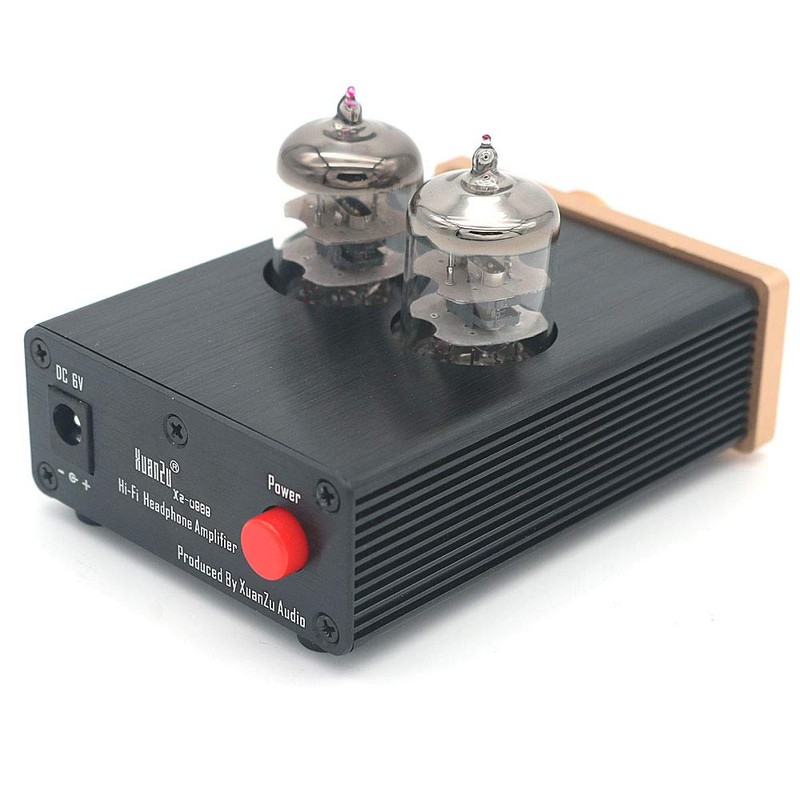 WINGONEER 真空管内蔵アンプミニステレオハイファイヘッドフォンオーディオアンプDIY