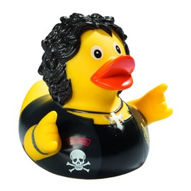 Shirtileo Squeaky Duck Heavy Metal