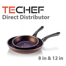 TeChef - Art Pan 8" and 12" Frying Pan Set