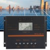 12V 24V Auto 80A PWM Solar Charge Controller Solar Panel