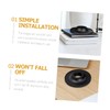 jojofuny 2pcs Aluminum Alloy Speaker Base for Stand Solid Support
