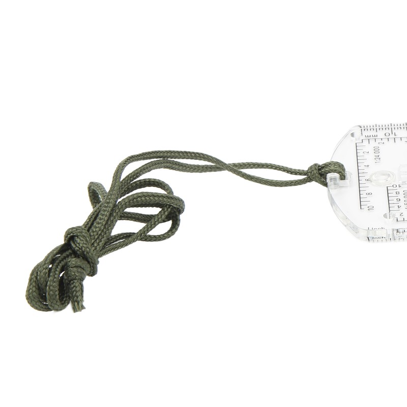 Multifunctional Card Compass Portable Map Directional Compass Outdoor Adventure Equipment