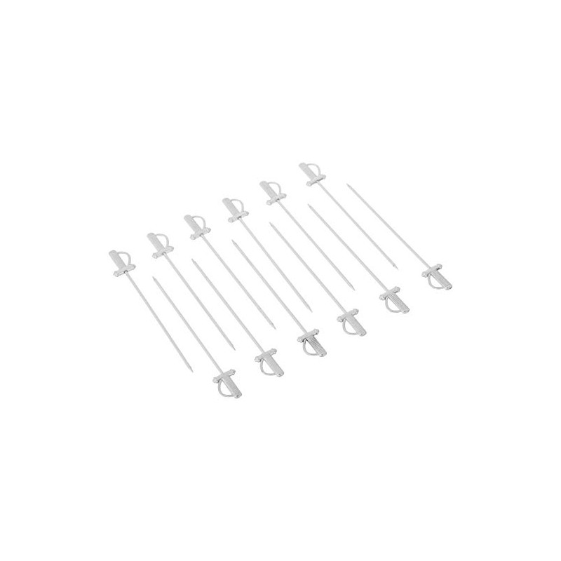 Barfly Cocktail Picks, Sword Top, Stainless