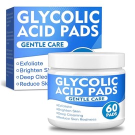 Glycolic Acid Exfoliating Pads with Salicylic Acid - 60 Count