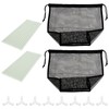 HSHGZSR Solid Pump Mesh Box, Pond Pump Filter Bag, Protective