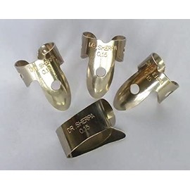 METAL FINGER PICKS & THUMB PICK SET GUITAR FINGERPICKS FOR DOBRO BANJO GUITAR ETC