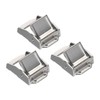 PATIKIL Cam Buckle, 3 Pack Metal Press Lock Fasteners 1.77"