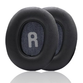 Replacement Ear Pads for JBL Tune 700BT 700BTNC 710BT 750BT 750BTNC 760BTNC Wireless Over-Ear Headphones, Akkiv 700BT Earpads Cushions with Protein Leather and Memory Foam (Black)