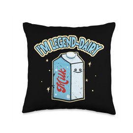 I'm Legend-Dairy Funny Milk Lactose Kawaii Throw Pillow