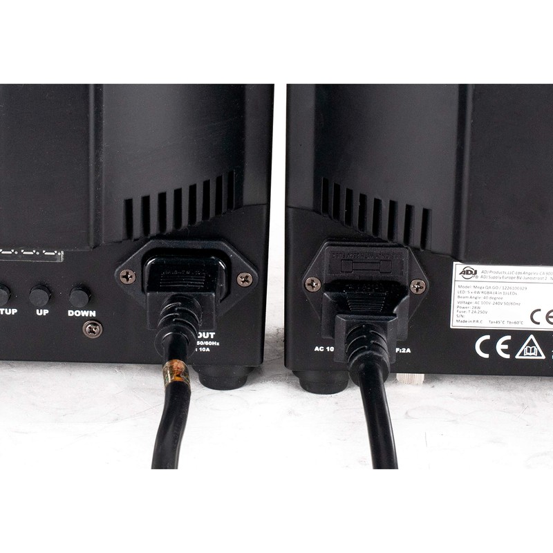 American Dj Supply Eccom-6 Iec Cable Male To Female 6