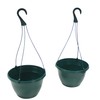 Kingston Tools 2-Pack Hanging Baskets Recycled Plastic Eco-Friendly 50cm Height