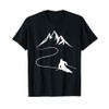 Sciatore Montagne Regalo Salto Sci Alpinismo Sci Sciatore Maglietta
