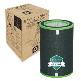 GermGuardian Filter O HEPA Toxin Clear Genuine Air Purifier Replacement Filter, Removes 99.97% of Pollutants, Common VOCs, Household Toxins, for AC5109W, AC3200, AC3250, Black/Gray, FLT5100VOPC